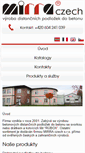 Mobile Screenshot of mirra.cz